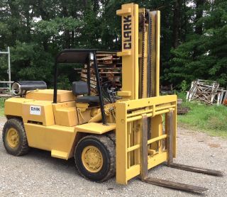 Clark Cy130 Forklift 13,  000 Lbs Low Reserve photo