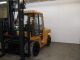 Caterpillar 15000 Lb Capacity Forklift Lift Truck Solid Rough Terrain With Cab Forklifts photo 1