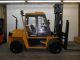 Caterpillar 15000 Lb Capacity Forklift Lift Truck Solid Rough Terrain With Cab Forklifts photo 5