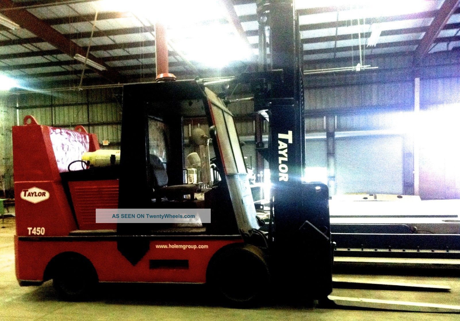 Taylor Forklift - Model T450 - 45000lbs Capacity Forklifts photo