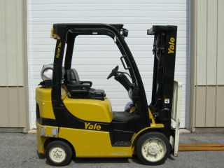 2008 Yale Glc050vx Truck Fork Forklift Hyster 5000lb Warehouse Lift Hyster photo