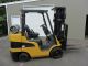 Cat C6000 Forklift Propane Lpg 4365 Hrs,  Three Stage Mast 199 
