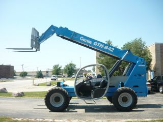 2007 Genie Gth842 Telescopic Terex Th842c Telehandler Forklift Reach Lift photo