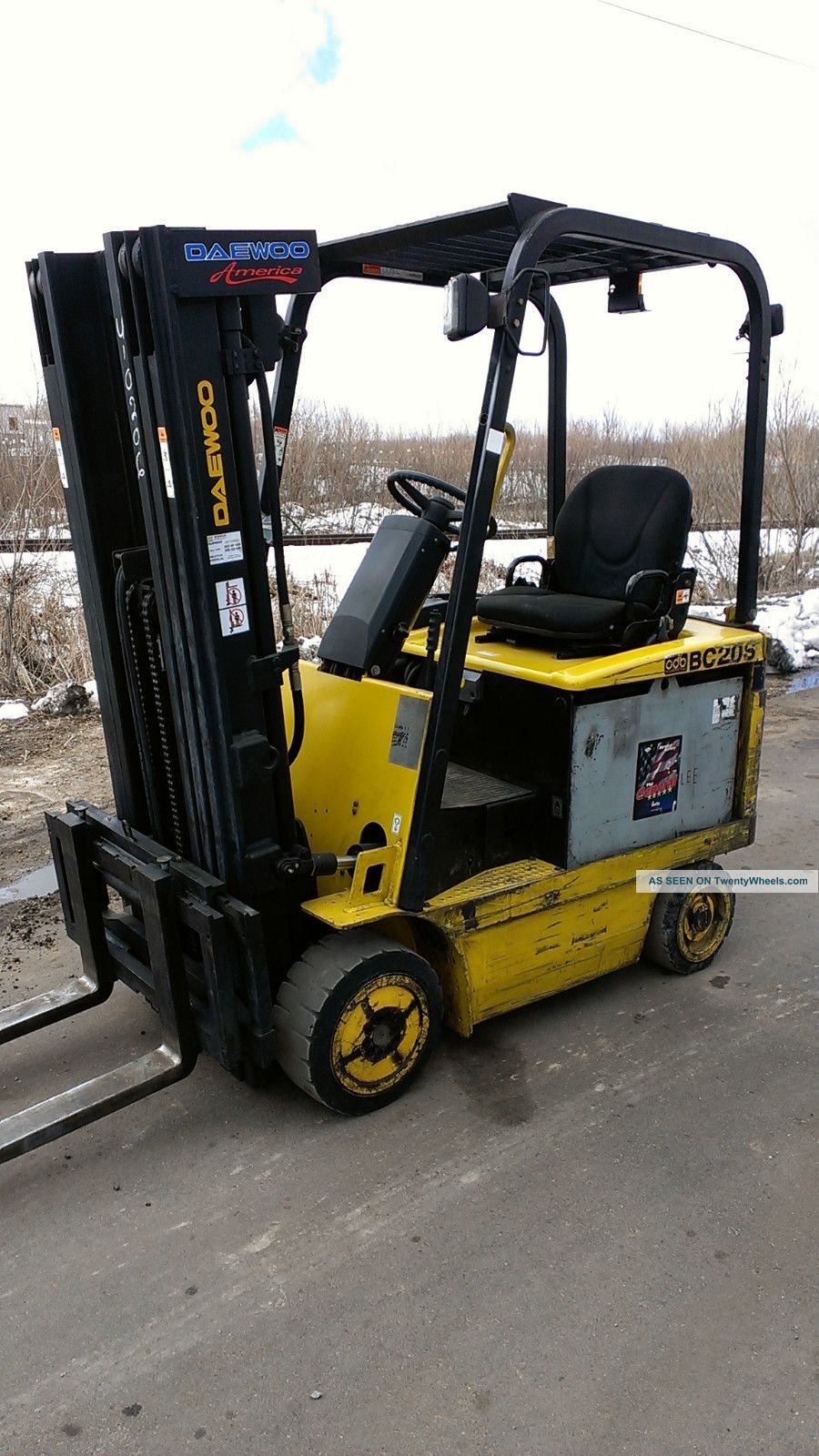 2006 Daewoo Bc20s - 2 4000lb Electric Forklift Forklifts photo