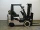 2008 Nissan 5000 Lb Capacity Lift Truck Forklift Triple Stage Mast Side Shifter Forklifts photo 5