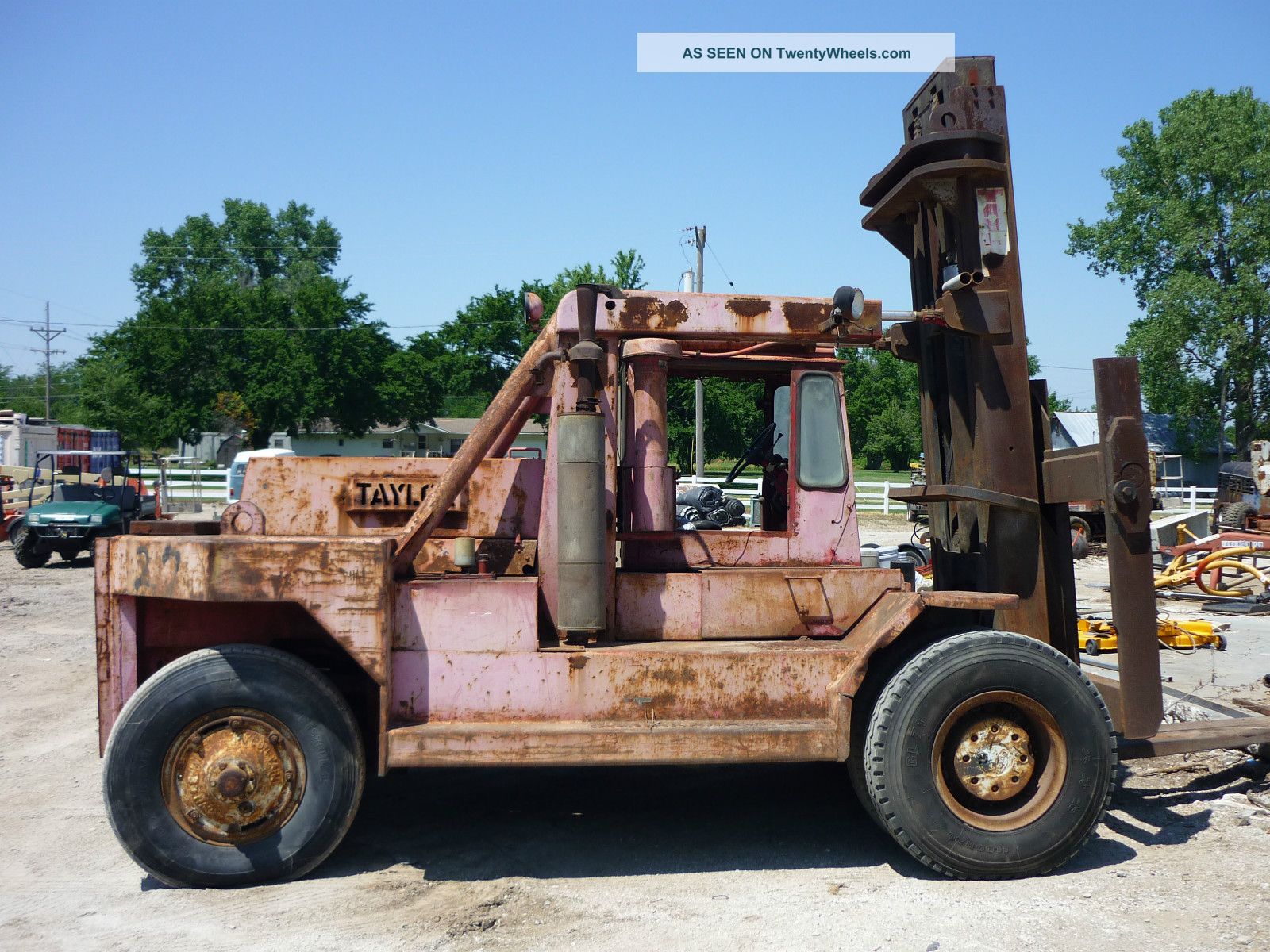 Taylor Forklift 15 Ton Fork Lift Forklifts photo