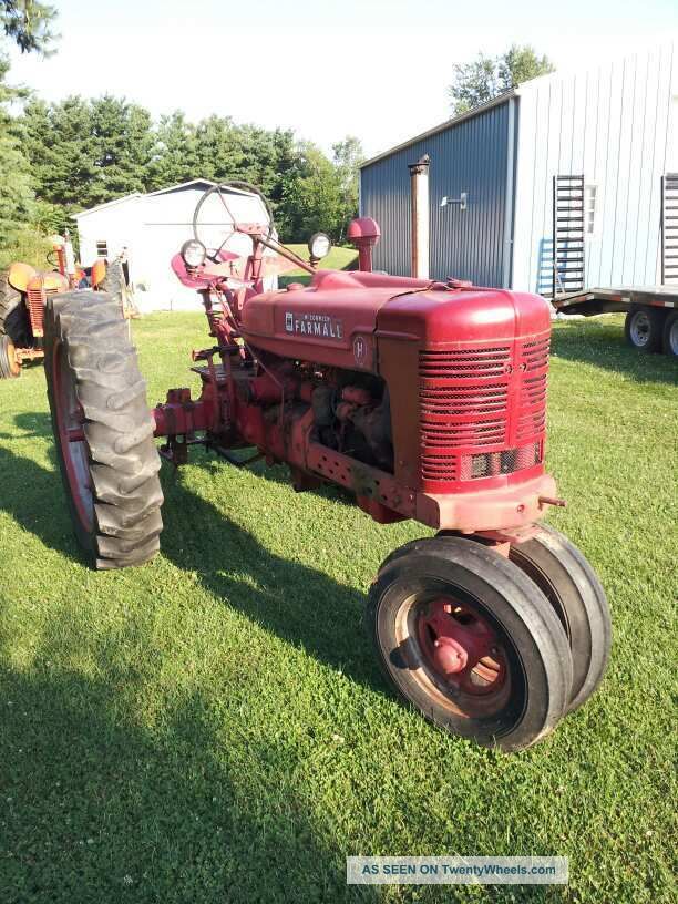 Farmall H Tractor Antique & Vintage Farm Equip photo