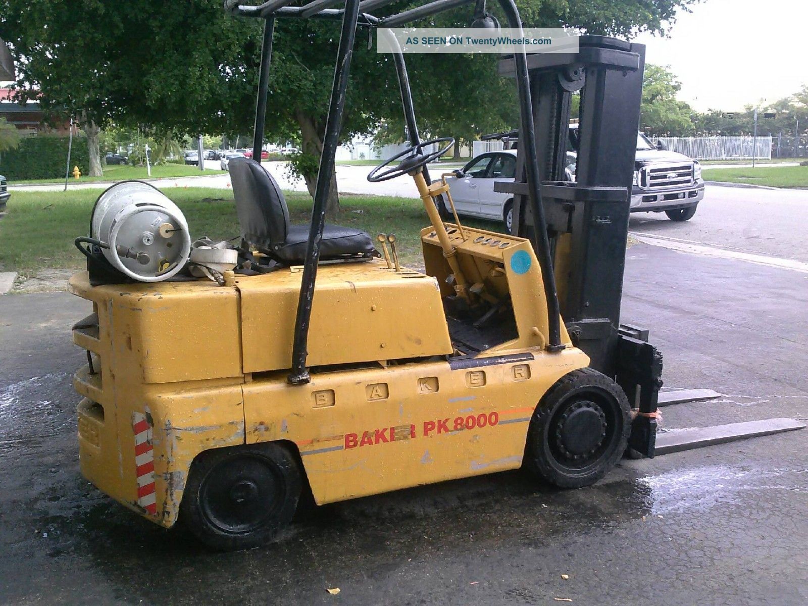 Forklift Baker 5k Lbs Lifting Capacity Ready For Work
