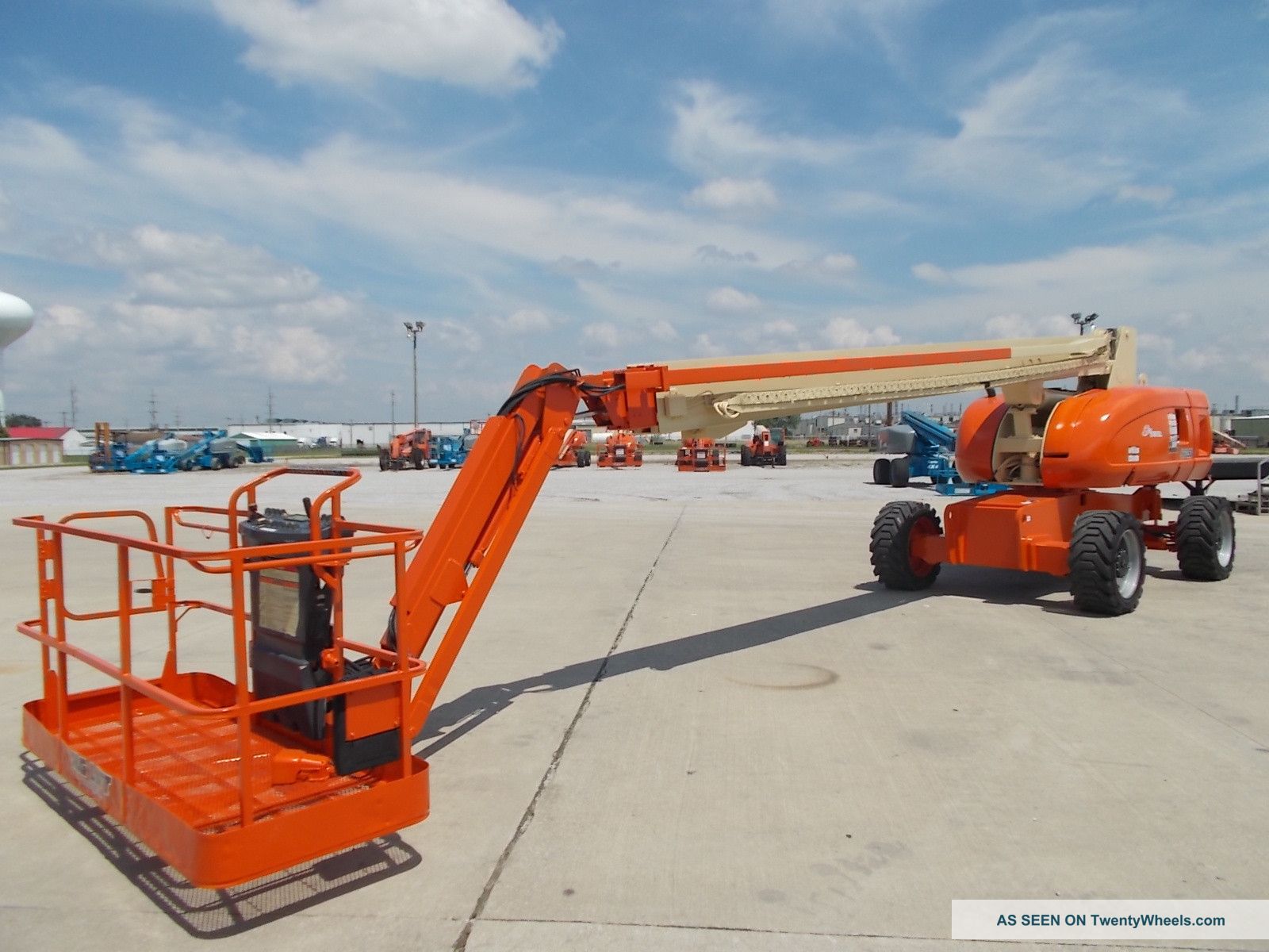 2004 Jlg 860sj Aerial Manlift Boom Lift Man Boomlift Paint,  Service,  Ansi Scissor & Boom Lifts photo