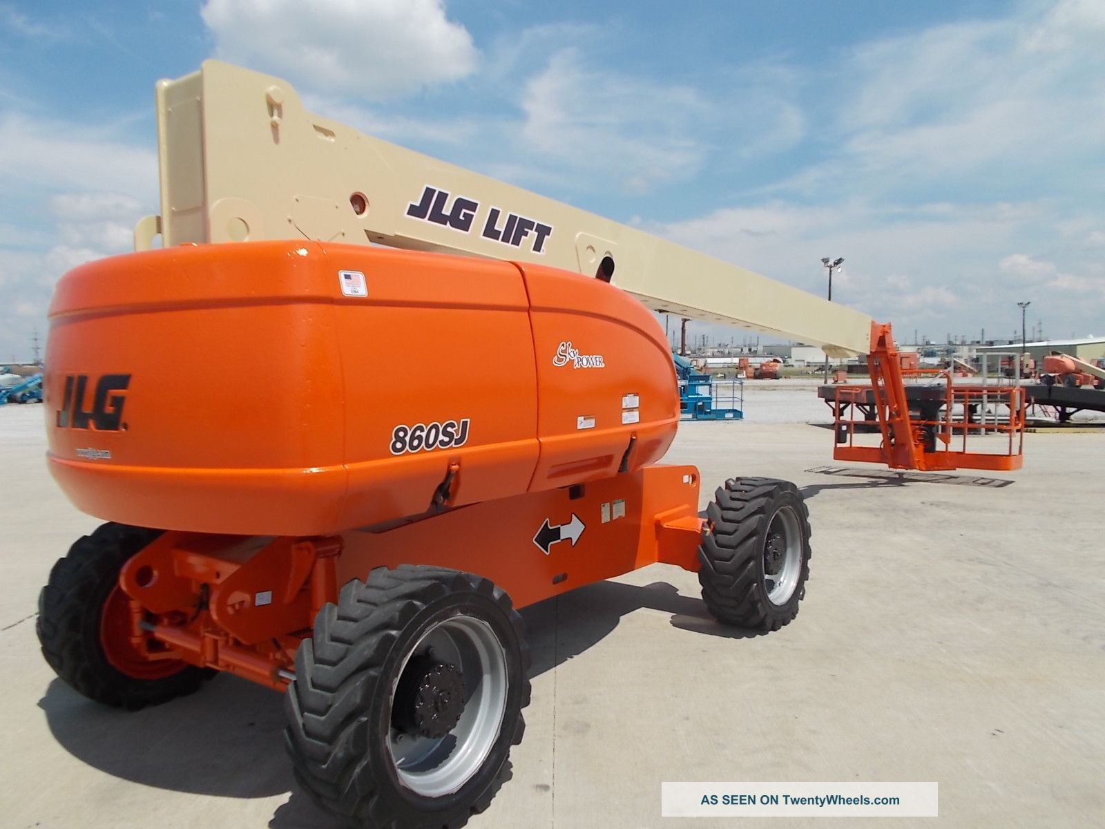 2004 Jlg 860sj Aerial Manlift Boom Lift Man Boomlift Paint, Service, Ansi