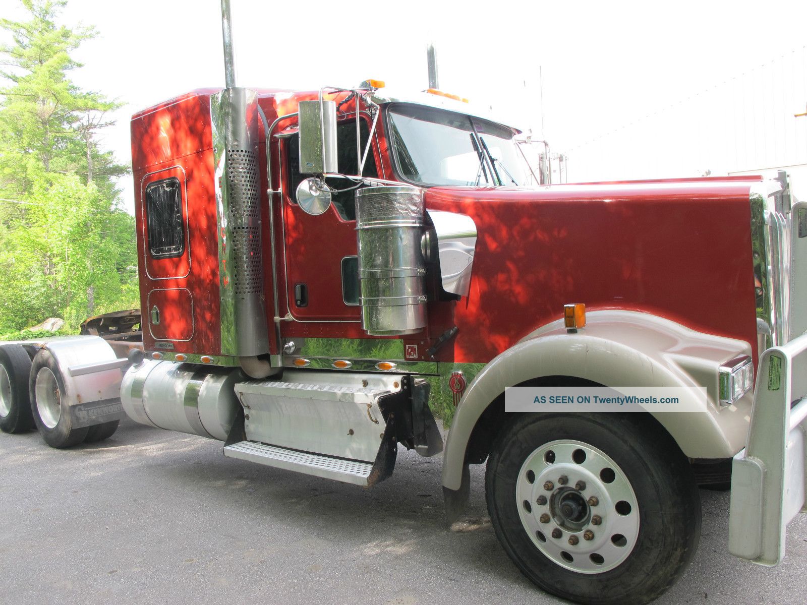 2008 Kenworth W900l Sleeper Semi Trucks photo