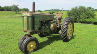 1952 John Deere Early 60 Gas Two Cylinder Tractor photo