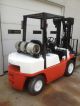 Nissan Forklift 5000 Lb Capacity.  Sideshift,  Pneumatic Tires 1999 Year Model Forklifts photo 2