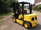 Forklift Yale 8000 Pneumatic Tires Solid Diesel 58in Forks Reach 146 Forklifts photo 2