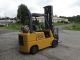 Hyster 8000lbs Forklift Traction Cushion Tire 6 Cyl.  Lp Powered Compact Hd Lift Forklifts photo 1