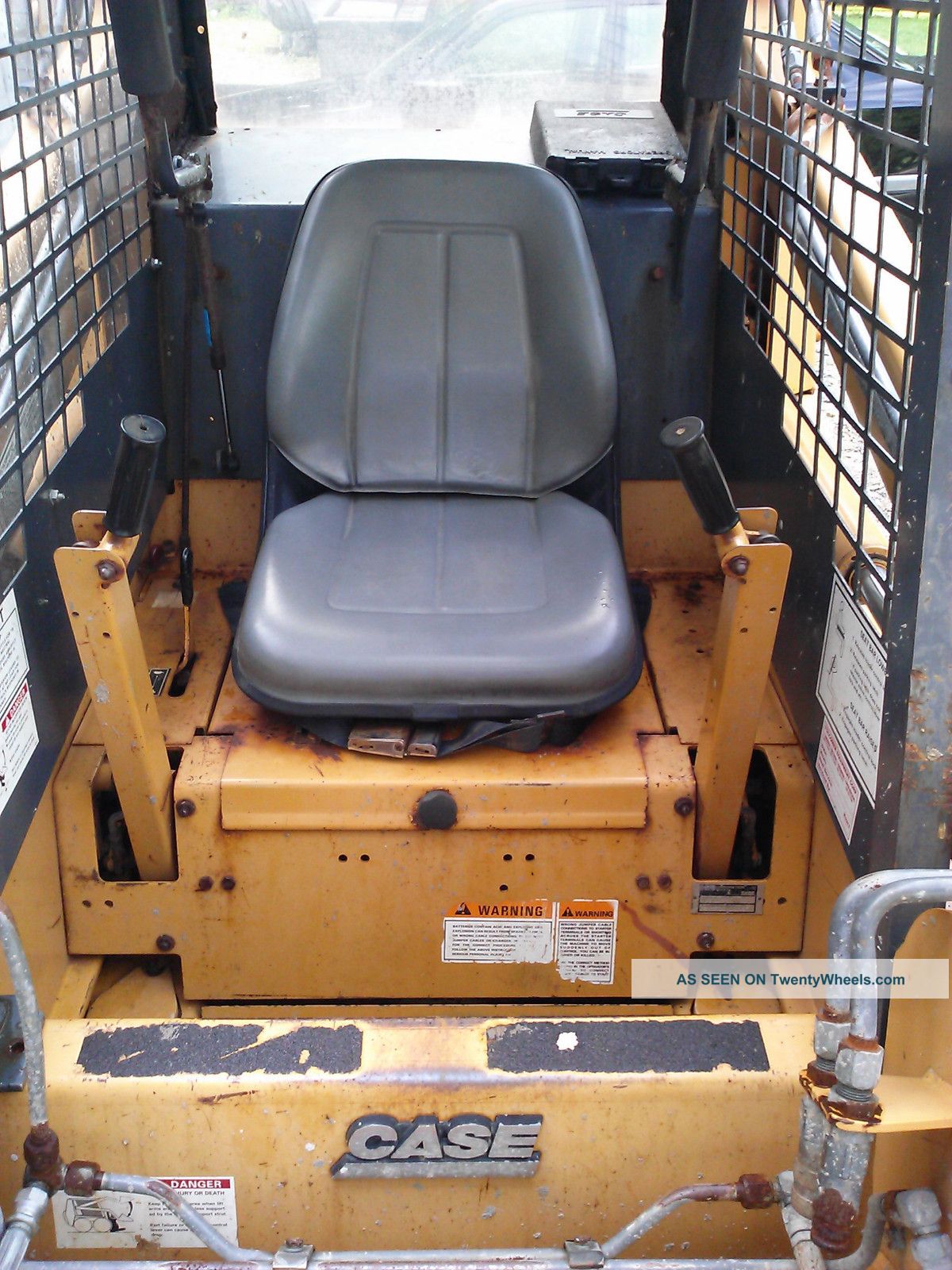 Case 1840 Uniloader Skid Steer Skidsteer Loader Diesel 2484 Hours Paint