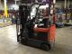 2010 Toyota 7fbcu15.  3000 Lb Capacity Electric Forklift.  189 In Lift.  3 Stage Forklifts photo 1