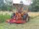 International Industrial 340 Tractor & 6 ' Bush Hog Mower Runs Well Cuts Well Tractors photo 1