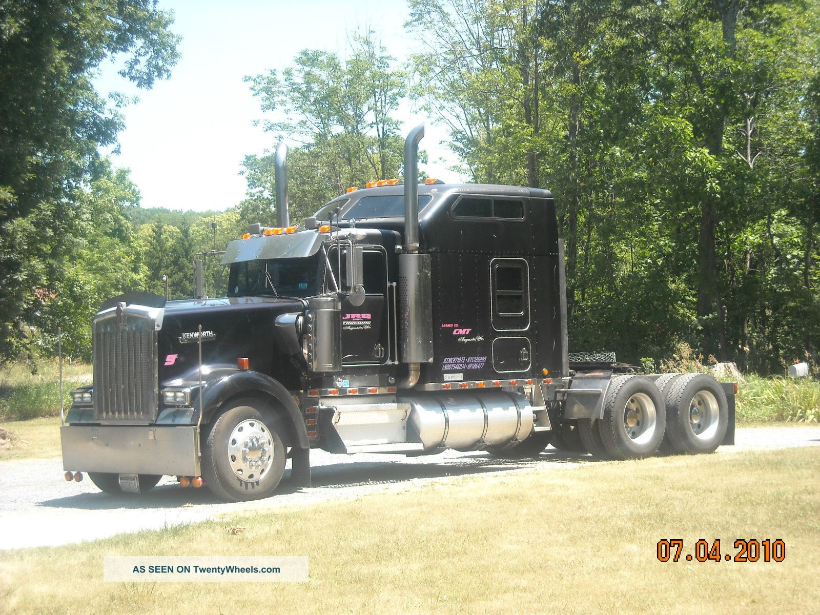 1996 Kenworth W900l Sleeper Semi Trucks photo