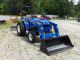 Holland 1510 Compact 4 Wheel Drive Tractor W/nh Tl110 Loader & R4 Tires Tractors photo 2