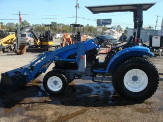 Holland Tc45d Tractor With Loader photo