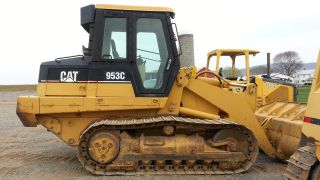 2000 Cat Caterpillar 953c Crawler Track Loader Construction Machine Bulldozer. . . photo
