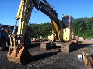 1992 Deere Excavator Mid Hours Elevated Cab With Rotary Grapple Great Deal photo