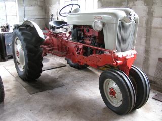 Antique,  60 ' S Era Ford Tractor 900,  Restored Years Ago And It Was Running photo