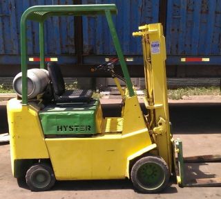 Hyster S35xl Hyster Forklift Truck 4000 Lb Capacity photo