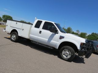 2008 Ford F250 Utility Work Service Body 8ft Stahl Box Mech photo
