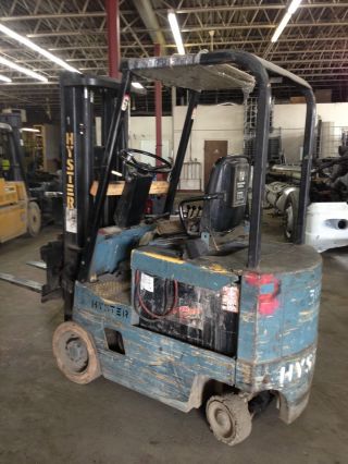 Hyster Electric Forklift 36v With Sideshift photo