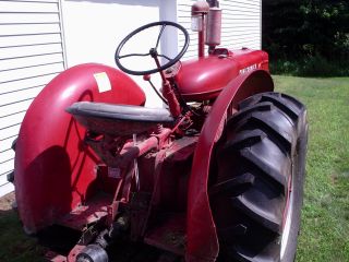 1950 Mccormick W - 4 Tractor photo