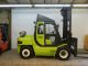 2004 Clark 15500 Lb Capacity Forklift Lift Truck With Enclosed Heated Cab Forklifts photo 3