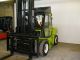2004 Clark 15500 Lb Capacity Forklift Lift Truck With Enclosed Heated Cab Forklifts photo 4