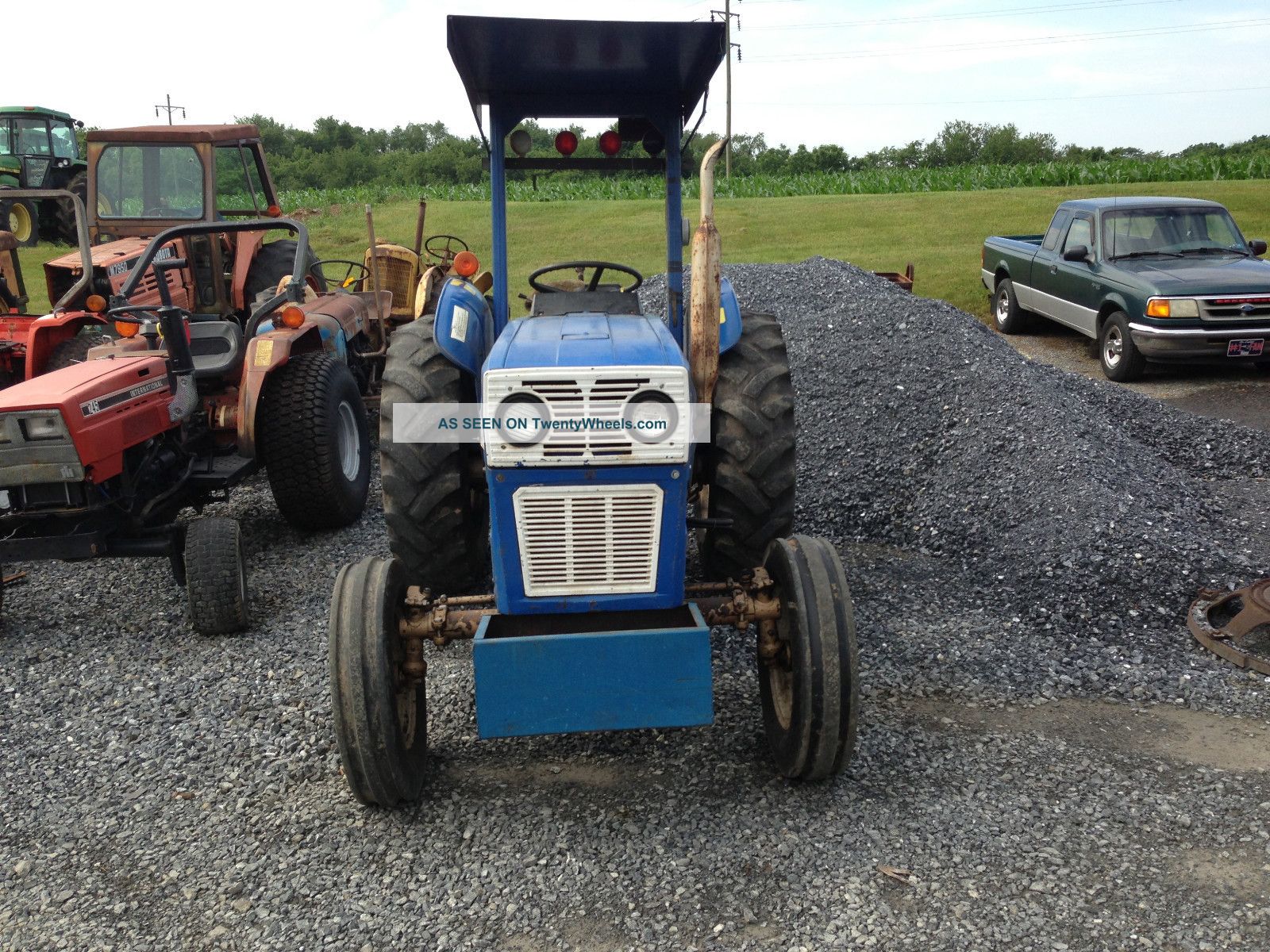 Draft control on a 360 long tractor gilitcheck