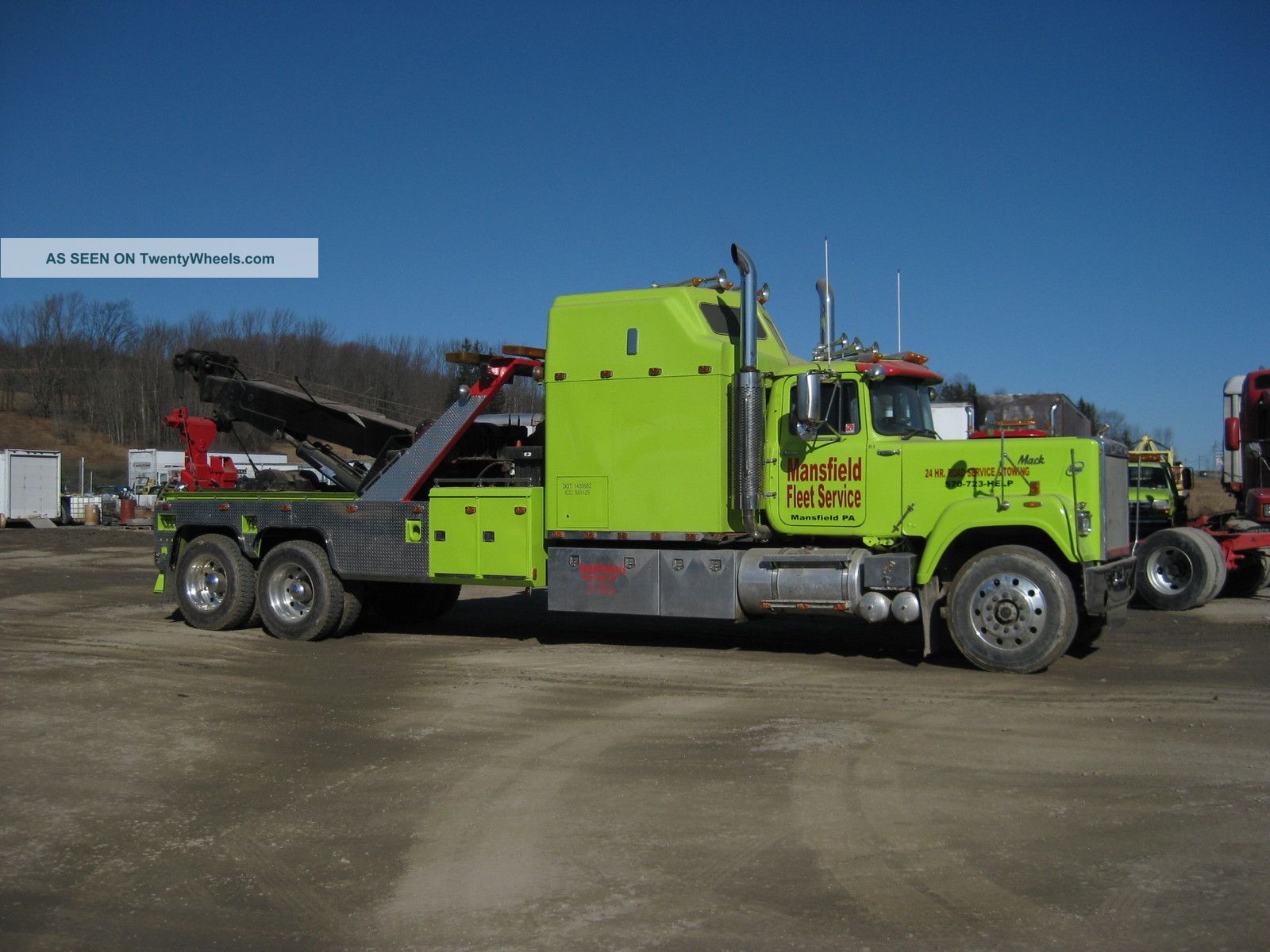 1985 Mack Rw722lst Superliner Wreckers photo