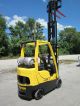 2009 Hyster S40ft Propane Forklift 4,  000lb Lift Truck Fork Tow Motor Forklifts photo 2