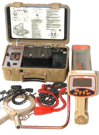 Ditchwitch Subsite 75r 75t Cable Locator With Receiver Transmitter Underground photo