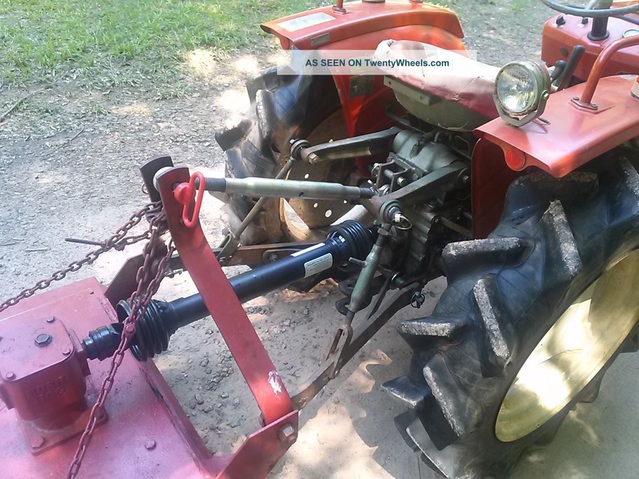1980 Yanmar 1500 Diesel Tractor W/ Attachments