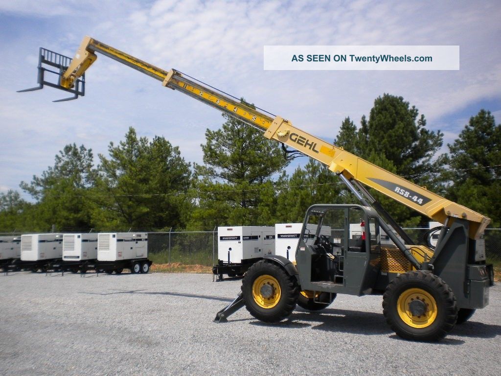 2006 Gehl Rs8 - 44 Forklift Telescopic Telehandler Deere Diesel Forklifts photo