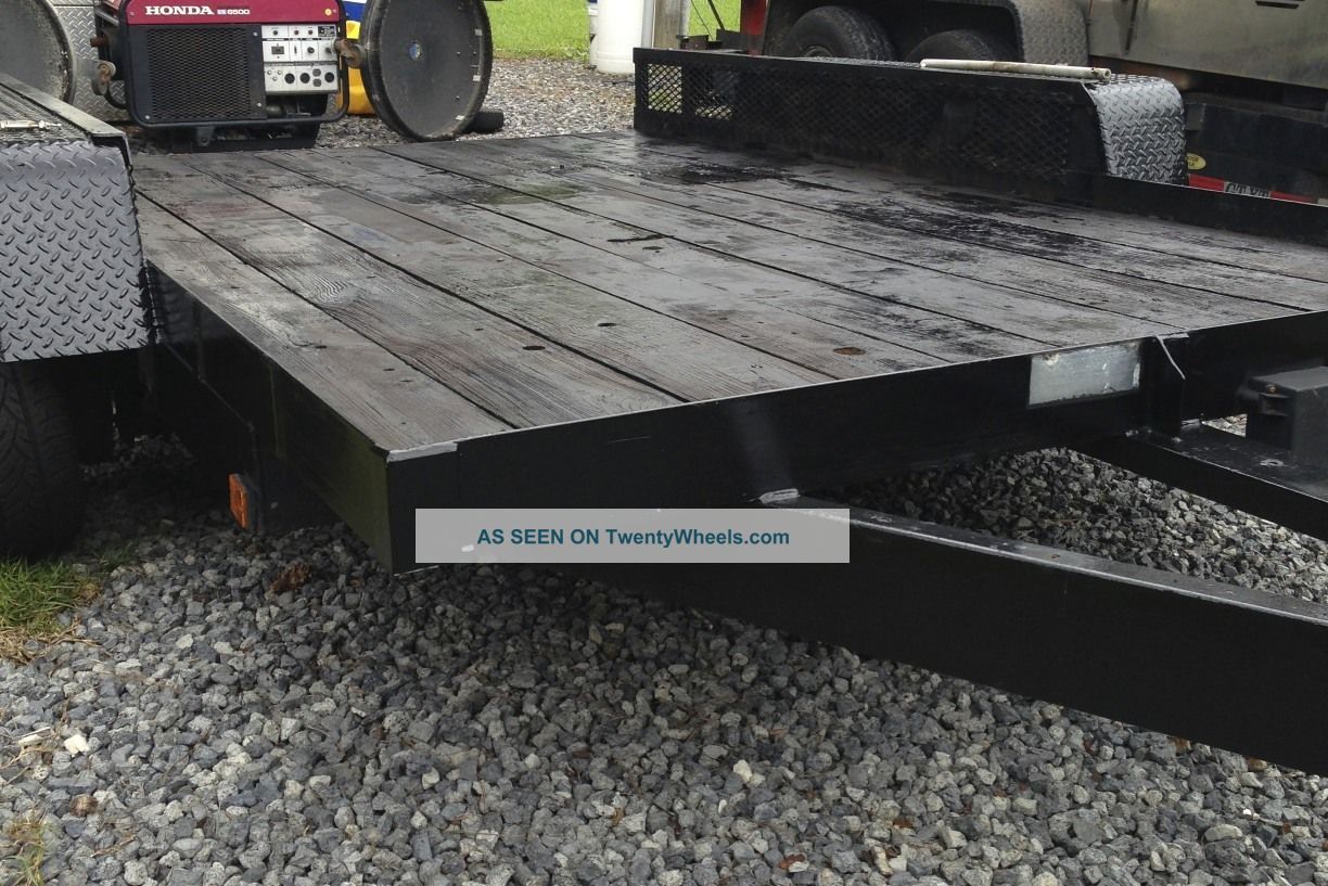 12 ' Tandem Axle 12,  500lb Equipment - Utility - Landscape - Flatbed Trailer Trailers photo