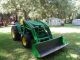 2006 John Deere 4120 Compact 4x4 Tractor With Front Loader And Bucket Tractors photo 3