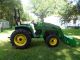 2006 John Deere 4120 Compact 4x4 Tractor With Front Loader And Bucket Tractors photo 4