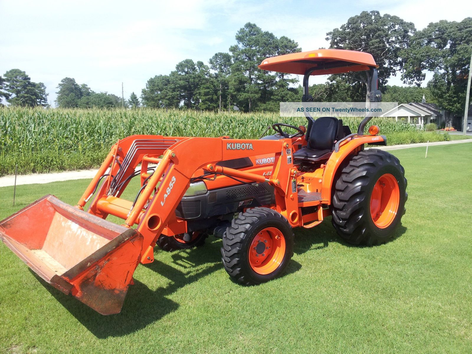 Kubota L4330 Gst 821 Hours