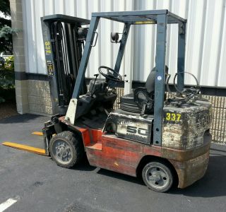 Nissan Cpj02a25pv Cushion Tire Forklift Truck Mule Toyota photo