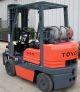 Toyota Model 5fgc25 (1991) 5000lbs Capacity Lpg Cushion Tire Forklift Forklifts photo 2
