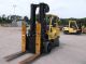 Hyster Forklift 31382 Diesel Fuel Cushion Tires Triple Stage 15500 Lb Capacity Forklifts photo 2