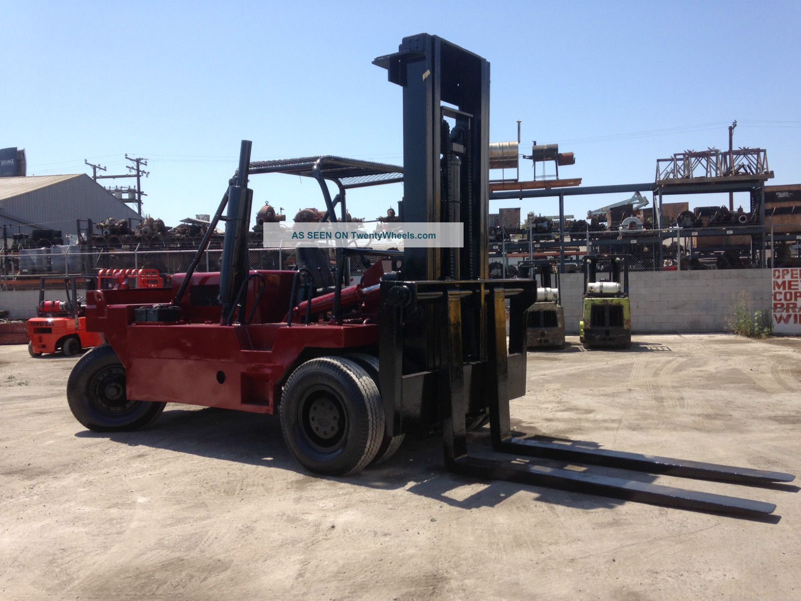 Taylor Forklift 40,  000 Lb Capacity Diesel Engine Forklifts photo