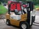 1990 Yale Diesel Forklift Pneumatic 5000lb Only 303 Hours Forklifts photo 2