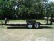 2014 20 ' 7 Ton Lowbed Equipment Trailer Flatbed Trailers photo 2
